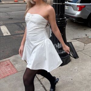 Peppermayo White Mini Dress